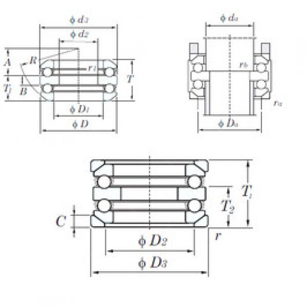 thrust ball bearing applications 54204U KOYO #1 image