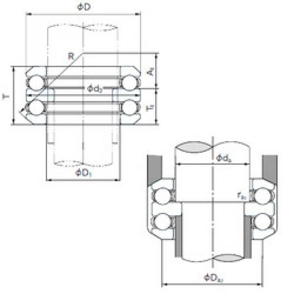 thrust ball bearing applications 54202 NACHI #1 image