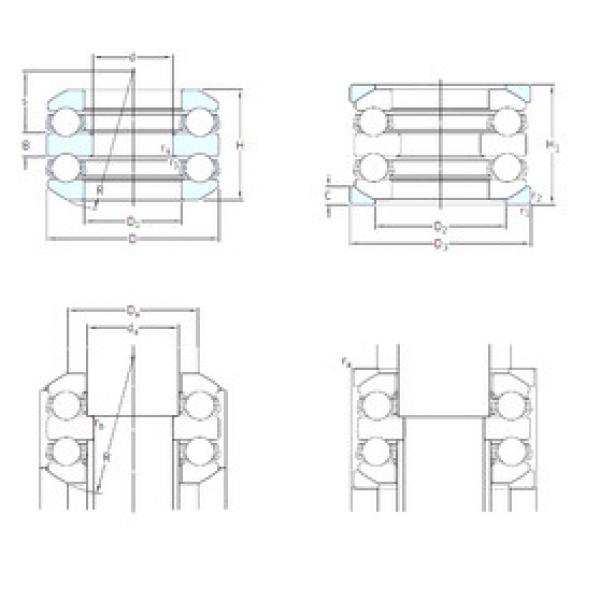 thrust ball bearing applications 54209+U209 SKF #1 image