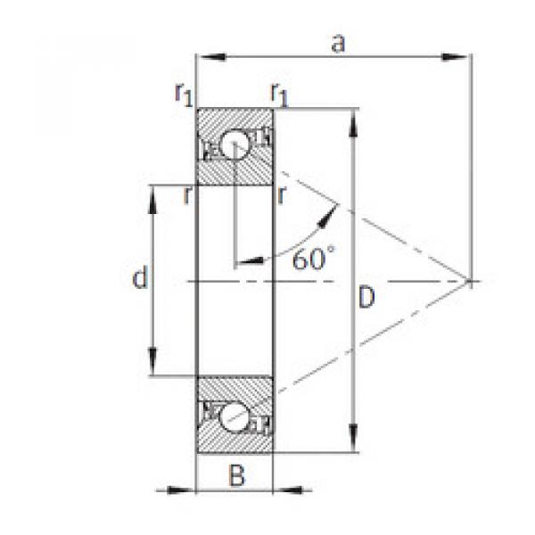 thrust ball bearing applications 7602015-2RS-TVP FAG #1 image