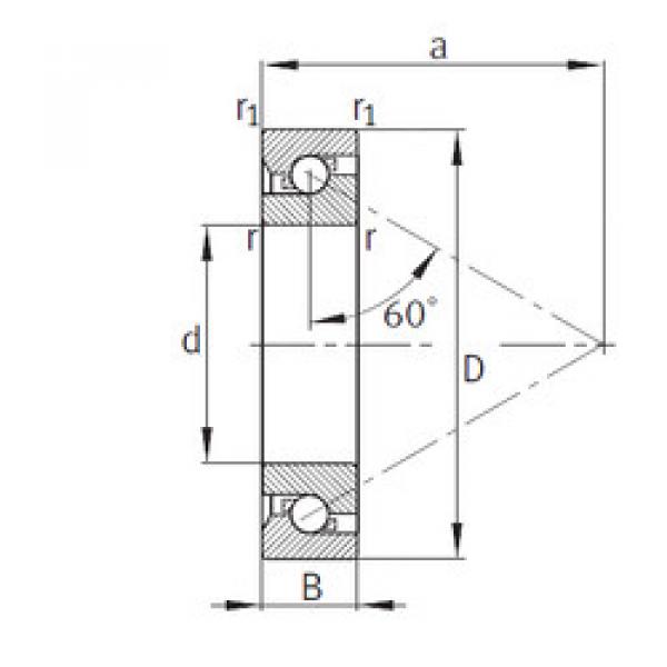 thrust ball bearing applications 7602012-TVP FAG #1 image