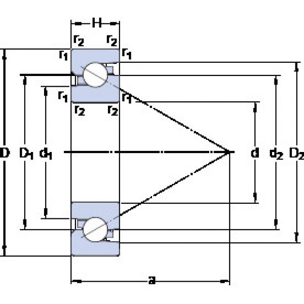 thrust ball bearing applications BSD 2562 C SKF #1 image