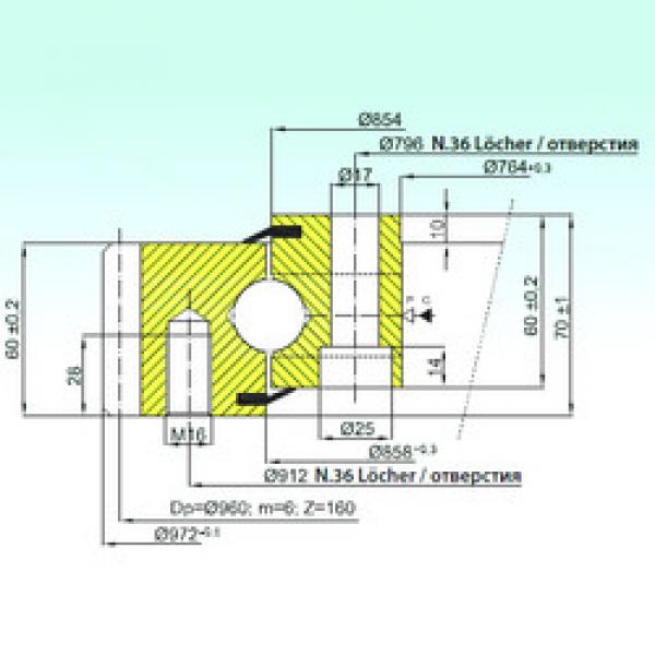 thrust ball bearing applications EB1.25.0856.200-1STPN ISB #1 image