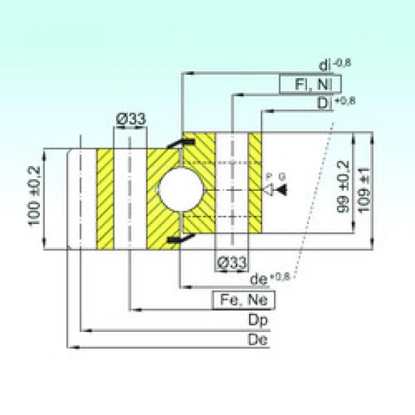 thrust ball bearing applications EB1.50.1900.400-1SPPN ISB #1 image