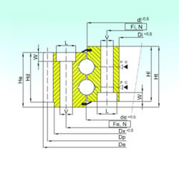 thrust ball bearing applications EB2.30.1391.400-1SPPN ISB #1 image