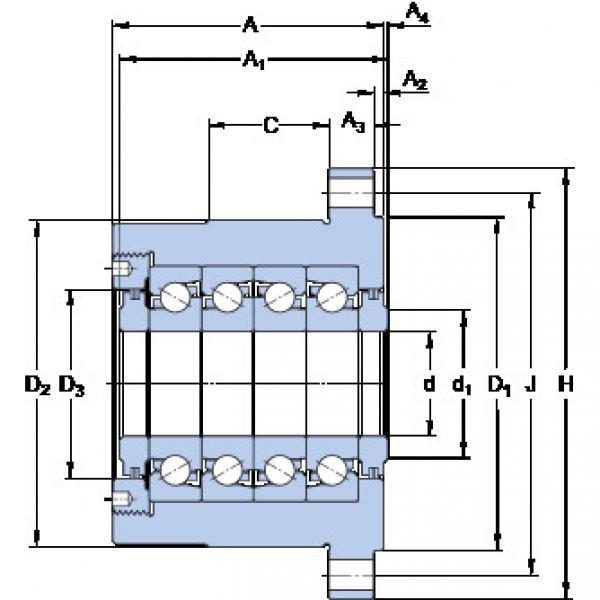 thrust ball bearing applications FBSA 206 A/QFC SKF #1 image