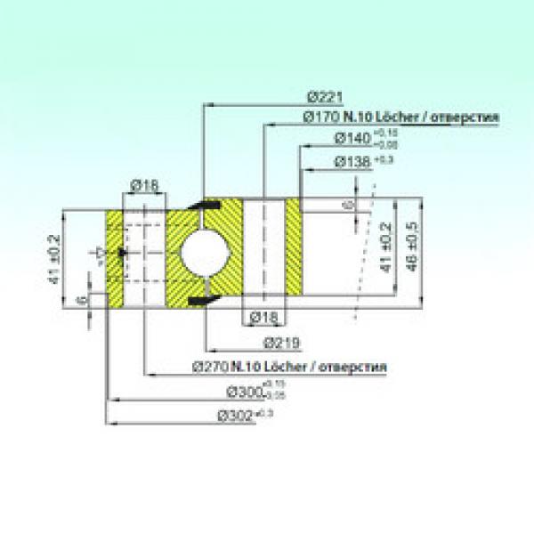 thrust ball bearing applications NB1.20.0220.200-1PPN ISB #1 image