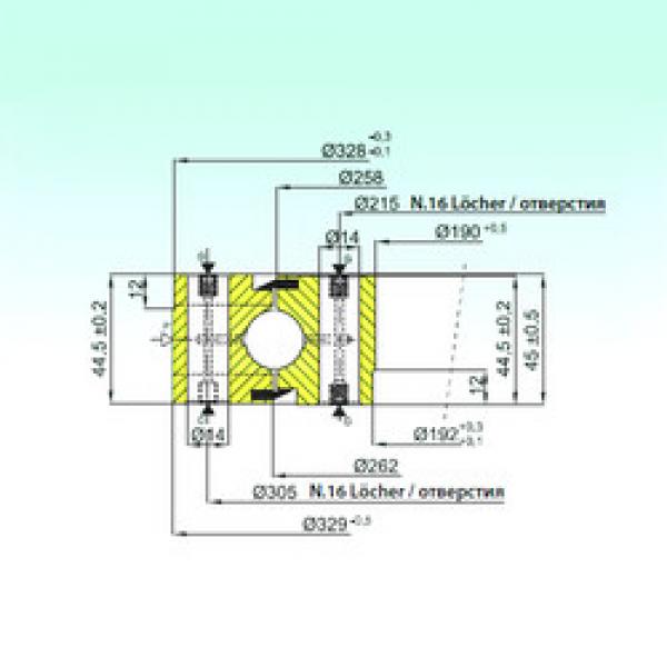 thrust ball bearing applications NB1.20.0260.200-1PPN ISB #1 image