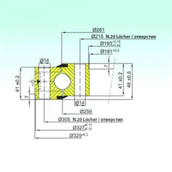 thrust ball bearing applications NB1.20.0260.202-1PPN ISB #1 image