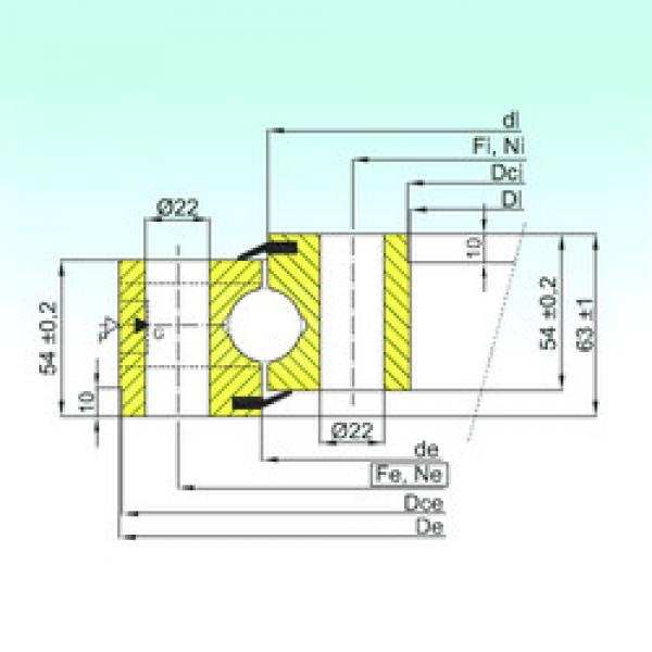 thrust ball bearing applications NB1.25.0655.201-2PPN ISB #1 image