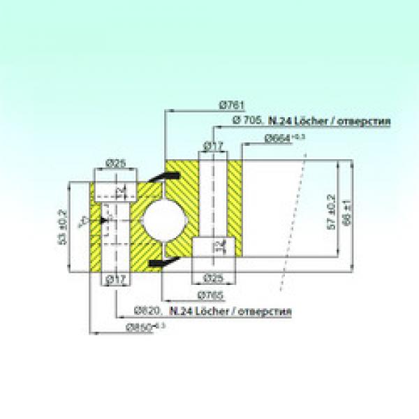 thrust ball bearing applications NB1.25.0763.200-1PPN ISB #1 image