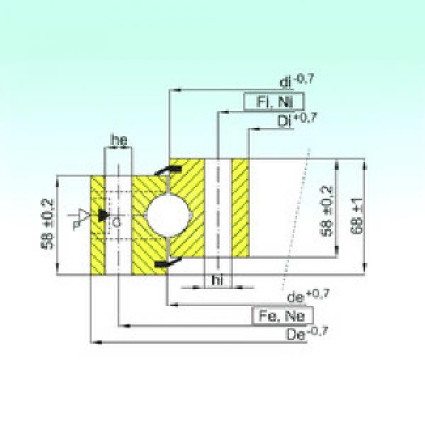 thrust ball bearing applications NB1.25.1534.400-1PPN ISB #1 image