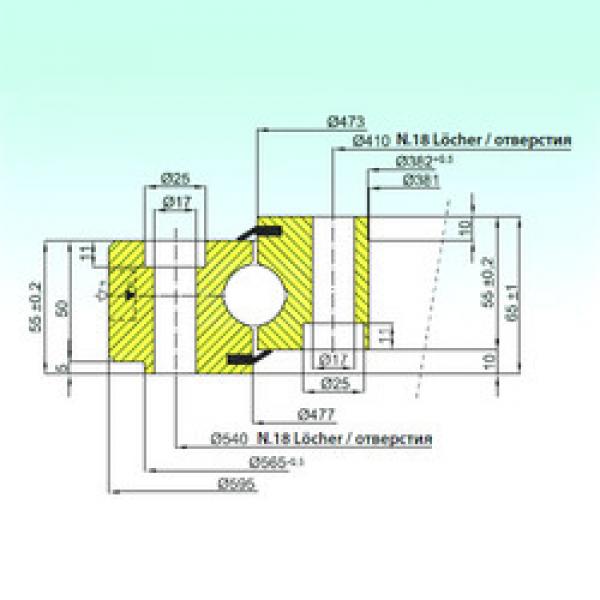 thrust ball bearing applications NB1.25.0475.200-1PPN ISB #1 image