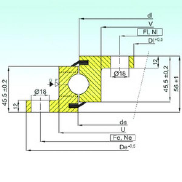 thrust ball bearing applications NBL.20.0544.200-1PPN ISB #1 image