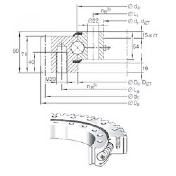 thrust ball bearing applications VSA 25 1055 N INA #1 image