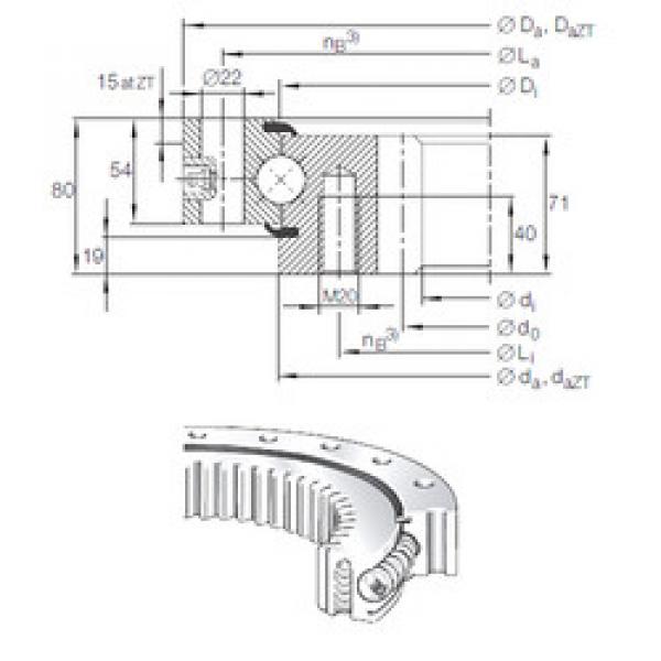 thrust ball bearing applications VSI 25 0855 N INA #1 image