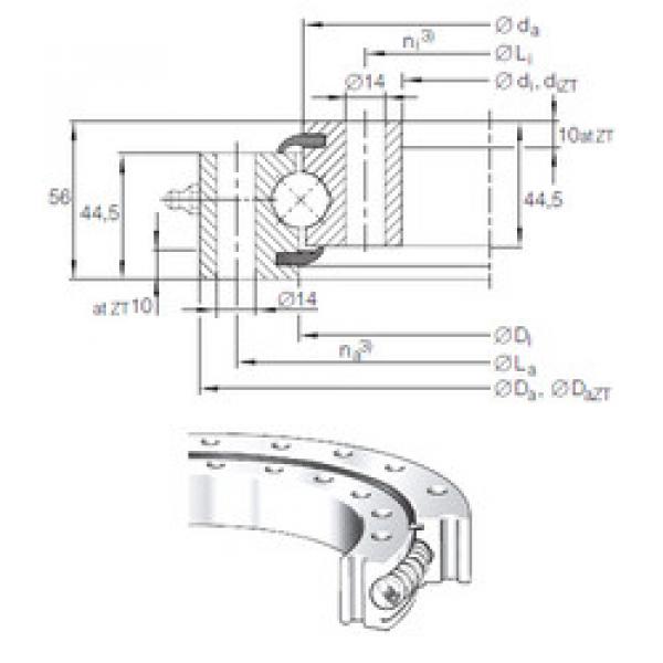 thrust ball bearing applications VSU 20 0414 INA #1 image