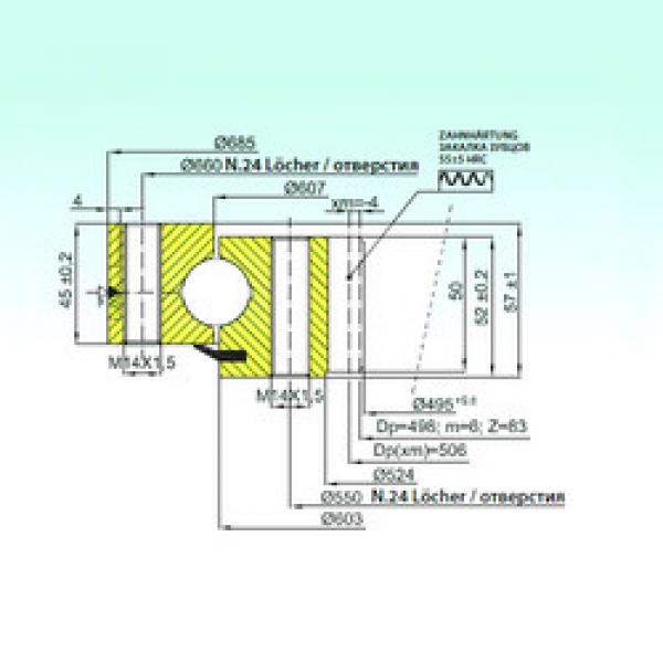 thrust ball bearing applications ZB1.20.0605.200-1RTTN ISB #1 image