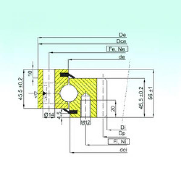 thrust ball bearing applications ZB1.20.0414.201-2SPTN ISB #1 image