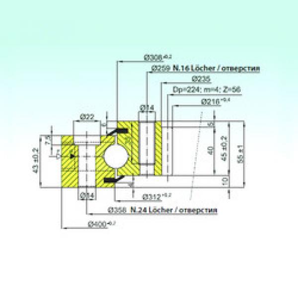 thrust ball bearing applications ZB1.20.0310.200-2SPTN ISB #1 image