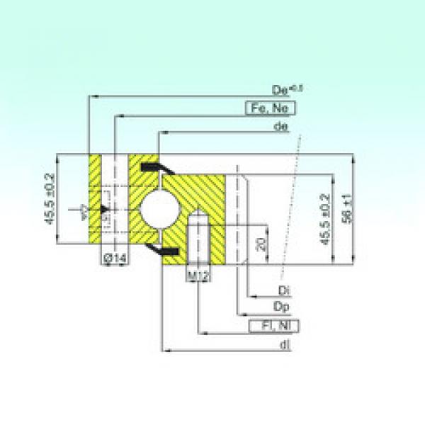 thrust ball bearing applications ZB1.20.0644.200-1SPTN ISB #1 image