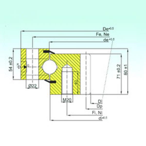 thrust ball bearing applications ZB1.25.0455.200-1SPTN ISB #1 image