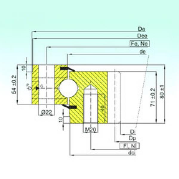 thrust ball bearing applications ZB1.25.0655.201-2SPTN ISB #1 image