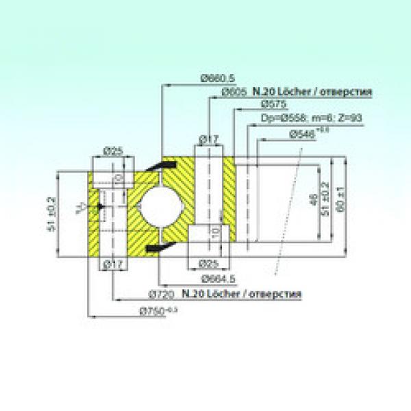 thrust ball bearing applications ZB1.25.0663.200-1SPPN ISB #1 image