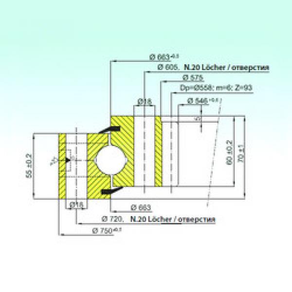 thrust ball bearing applications ZB1.25.0663.201-1SPPN ISB #1 image