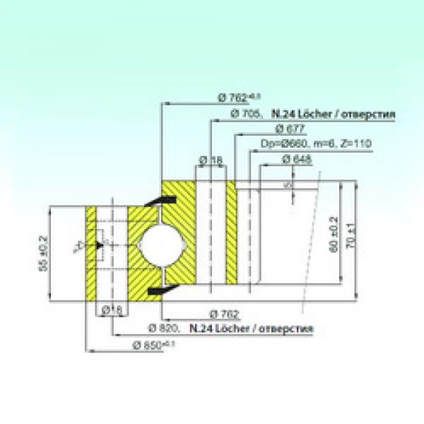 thrust ball bearing applications ZB1.25.0762.200-1SPPN ISB #1 image