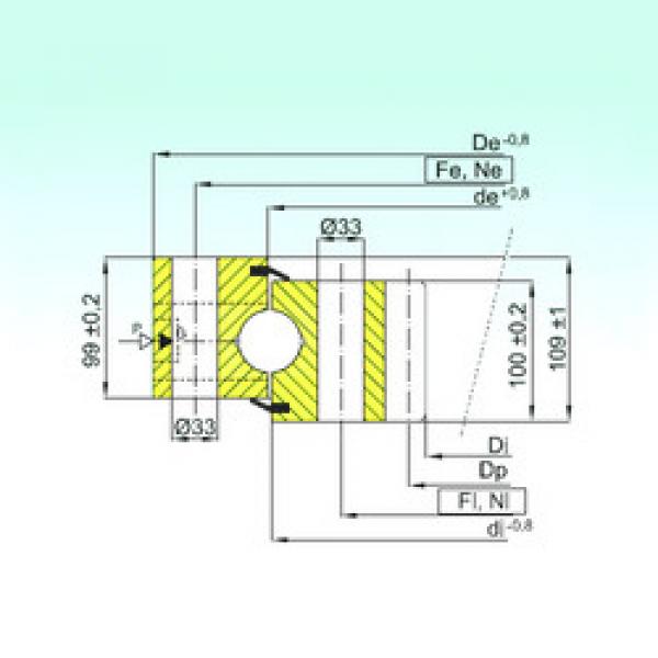 thrust ball bearing applications ZB1.50.2000.400-1SPPN ISB #1 image