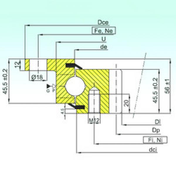 thrust ball bearing applications ZBL.20.1094.201-2SPTN ISB #1 image