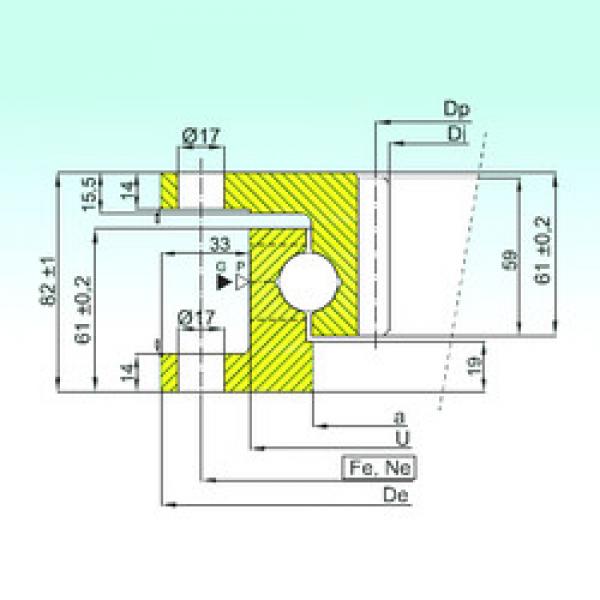 thrust ball bearing applications ZK.22.0500.100-1SN ISB #1 image