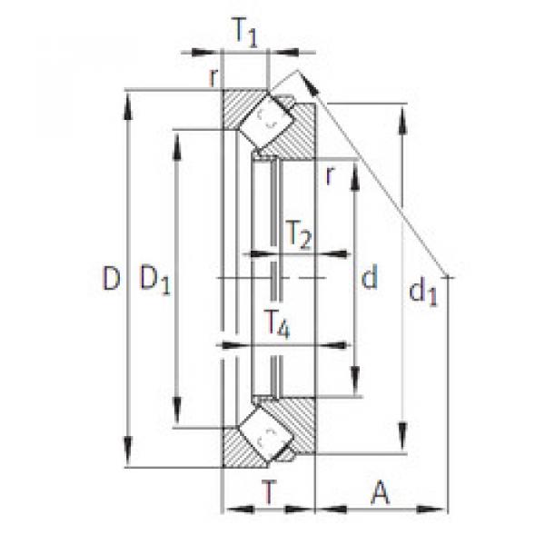 thrust ball images bearings 292/1060-E1-MB INA #1 image