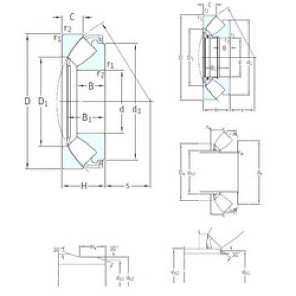 thrust ball images bearings 292/600EM SKF #1 image