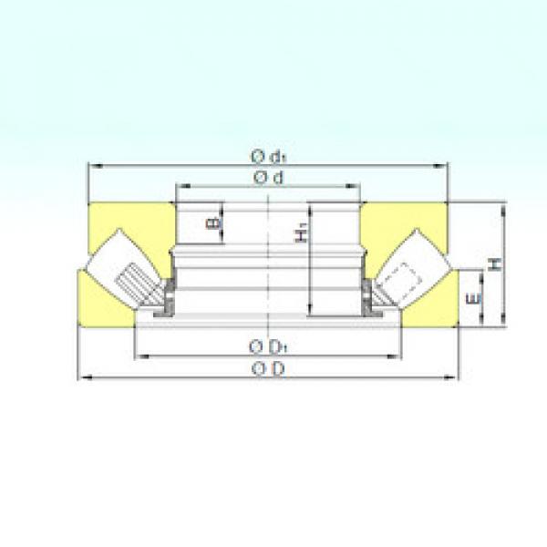 thrust ball images bearings 292/1060 M ISB #1 image