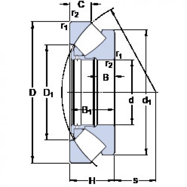 thrust ball images bearings 292/670 SKF #1 image