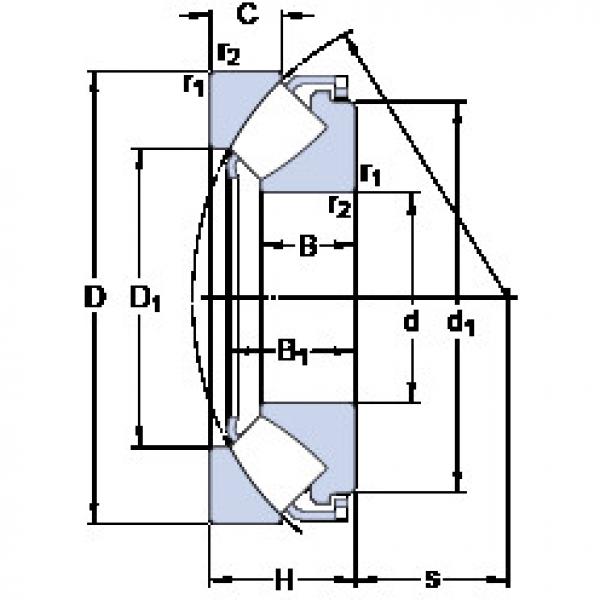 thrust ball images bearings 29240 E SKF #1 image