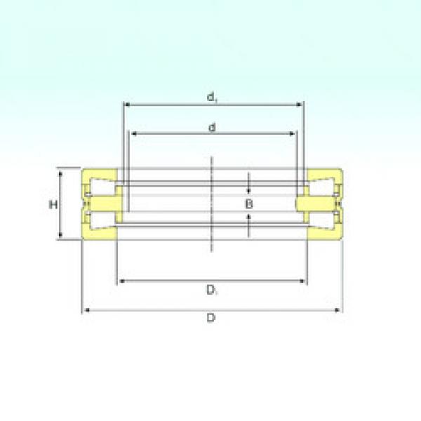 thrust ball images bearings 350916 D ISB #1 image