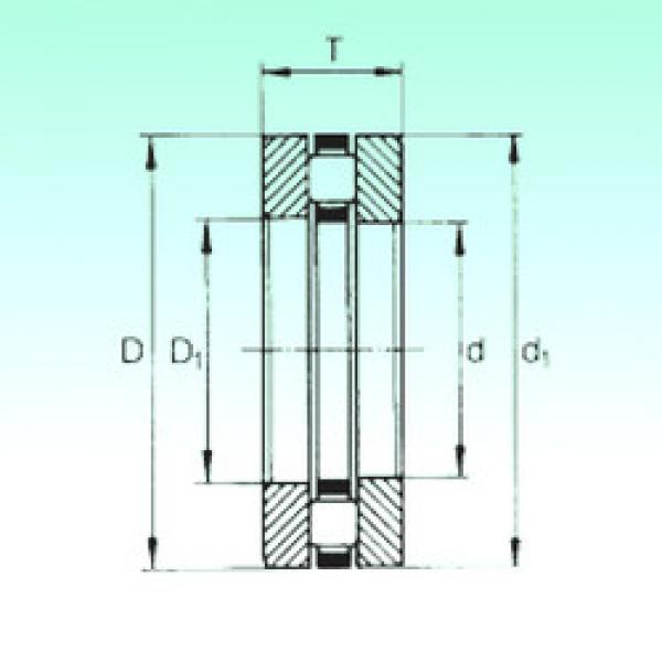 thrust ball images bearings 81102TN NBS #1 image