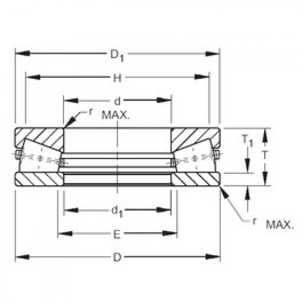 thrust ball images bearings B-8350-C Timken #1 image