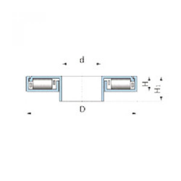 thrust ball images bearings TNB44145S01 SNR #1 image