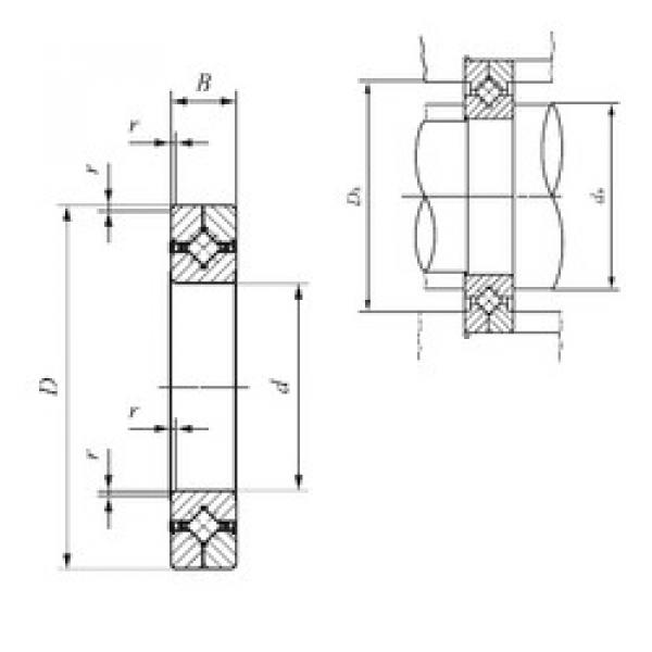 thrust ball images bearings CRBC 10020 UU IKO #1 image