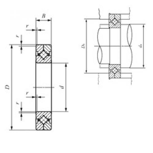 thrust ball images bearings CRBC 14025 IKO #1 image