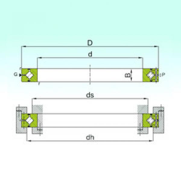 thrust ball images bearings CRBH 10020 A ISB #1 image