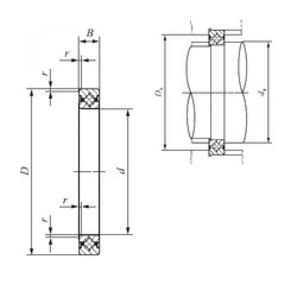 thrust ball images bearings CRBS 1108 IKO #1 image