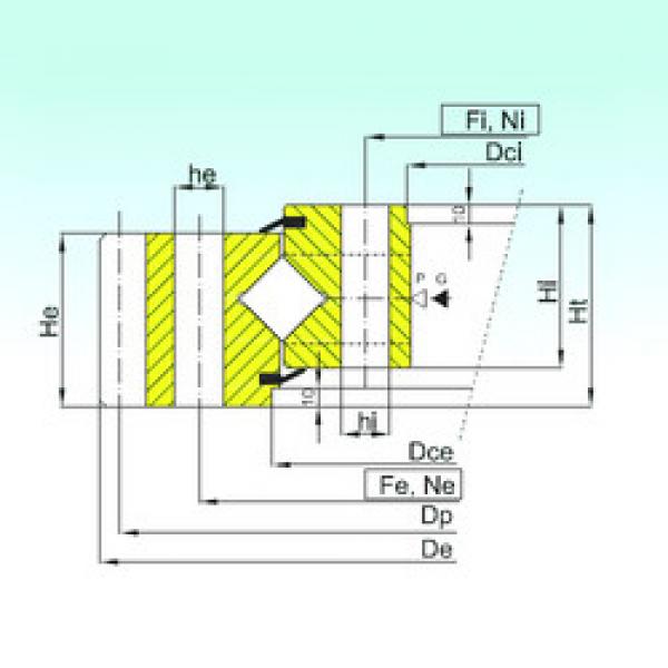 thrust ball images bearings ER1.50.2242.400-1SPPN ISB #1 image