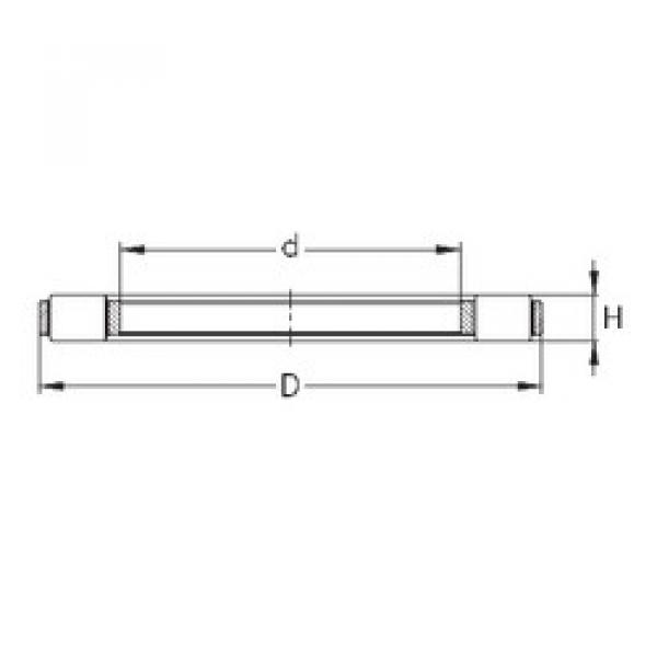 thrust ball images bearings K 81106-TVPB NKE #1 image