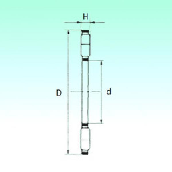 thrust ball images bearings K89320-M NBS #1 image