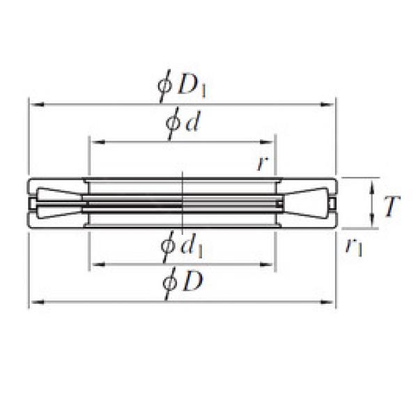 thrust ball images bearings T1120 KOYO #1 image